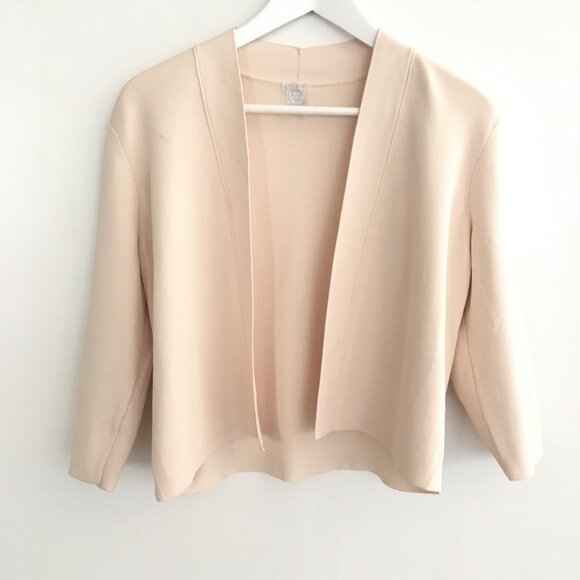 ANNE KLEIN Ribbed Cardigan - Picture 1 of 9